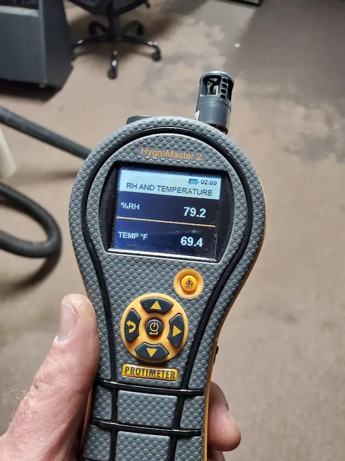 Moisture meter humidity assessment for Fire & Smoke Damage Restoration in Chippewa